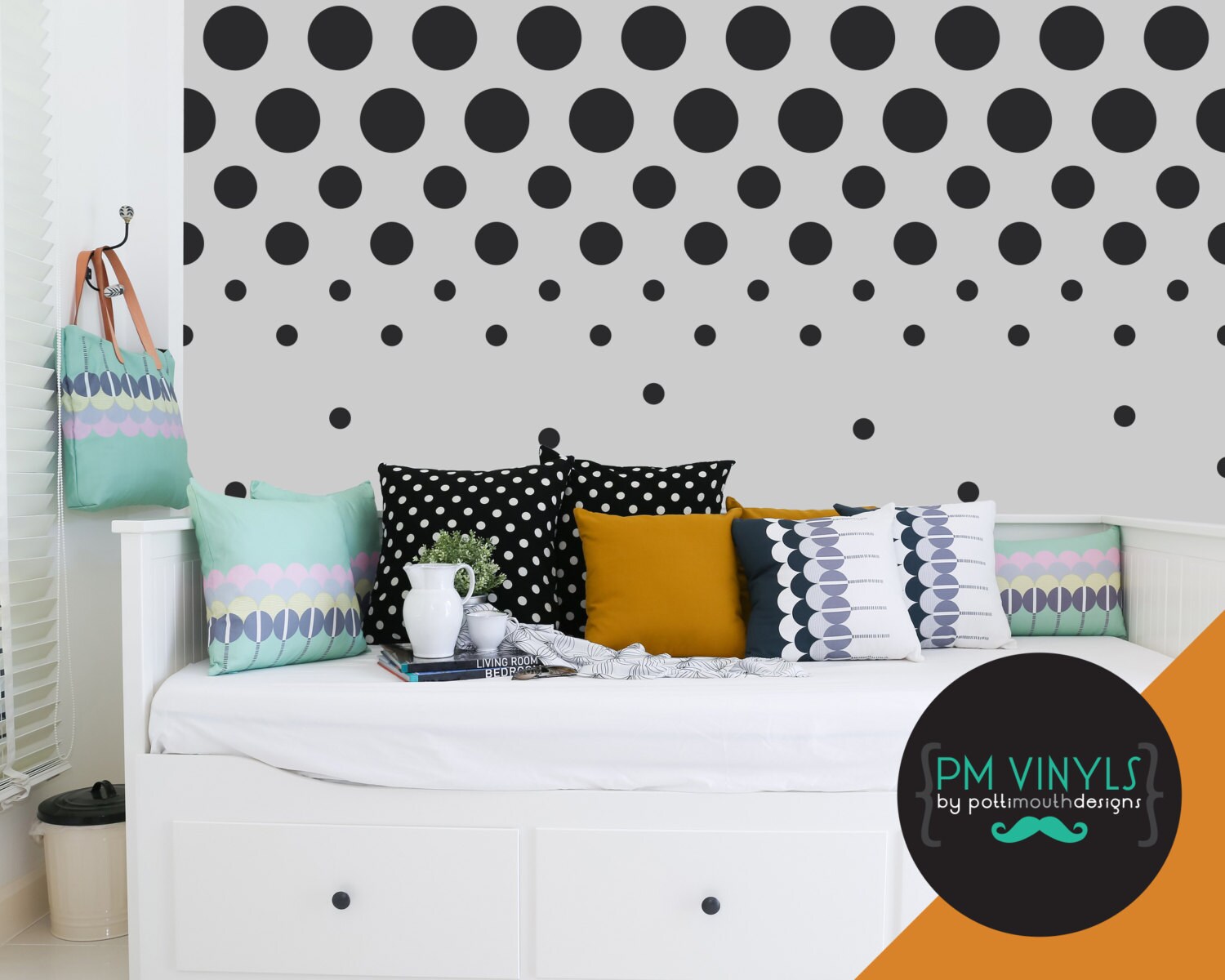 Polkadot Confetti Vinyl Wall Decal Sheet Set of 73 SHA029 Etsy