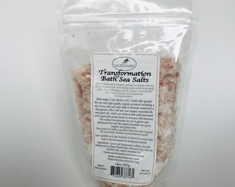 Transformation Bath Salts - Make the transformation you want with these bath salts which feature Himalayan salt, free shipping