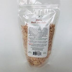 Herbal Detox Bath Salts - Help your body detox from environmental stresses or mental negativity with this uplifting mix, free shipping