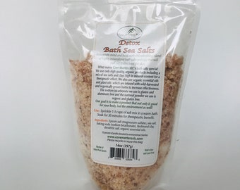 Herbal Detox Bath Salts - Help your body detox from environmental stresses or mental negativity with this uplifting mix, free shipping