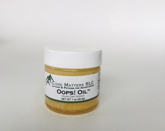 Oops Oil - Pinyon pine resin and coconut oil make for a fantastic healing balm for cuts, road rash, infections and more!
