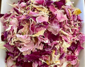 Dried peony petals
