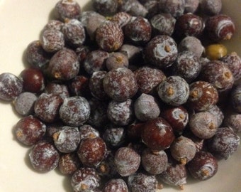 Juniper berries, wild harvested, new harvest! 3-oz, free shipping!