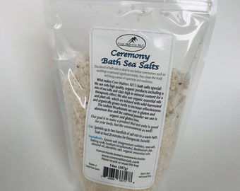 Ceremony Bath Salts - High quality salts and oils to help you celebrate a special occasion, free shipping, great wedding favor