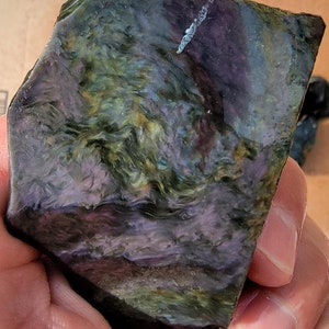 Random Pull RARE Mexican Velvet Obsidian Rough! Old Stock!