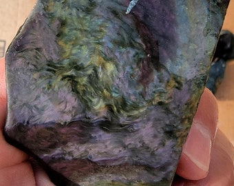 Random Pull RARE Mexican Velvet Obsidian Rough! Old Stock!