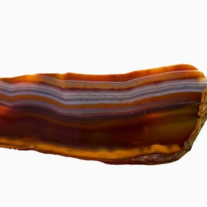 Brazilian Agate Slab Lapidary Stone Slice Cut Rock