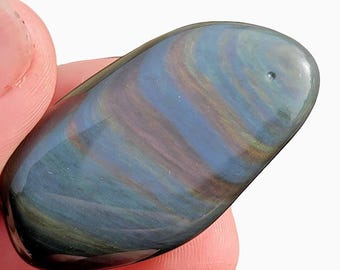 Velvet Obsidian Tumbled Polished Pocket Stones!