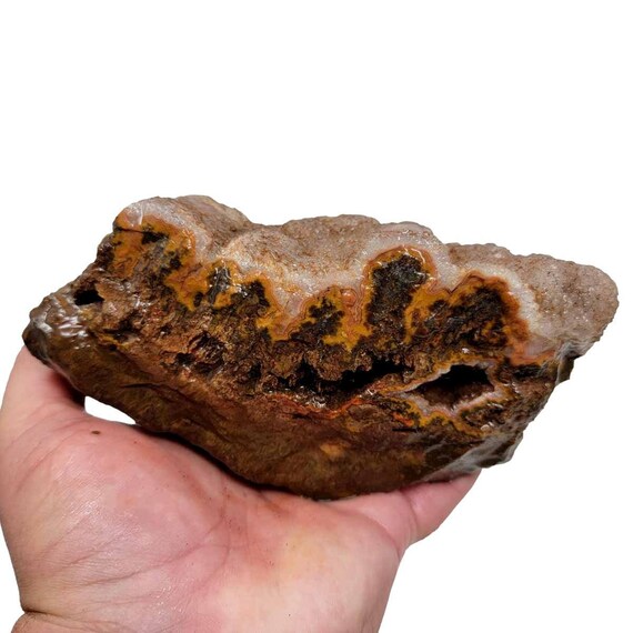 モロッコ産プルームアゲートの原石！ - Etsy 日本