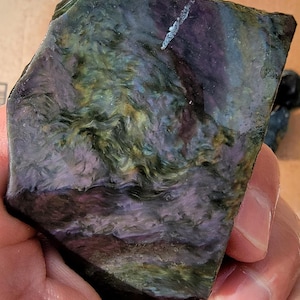 Random Pull RARE Mexican Velvet Obsidian Rough!  Old Stock!