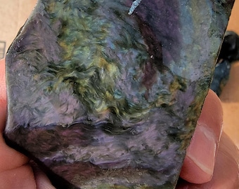 Random Pull RARE Mexican Velvet Obsidian Rough!  Old Stock!
