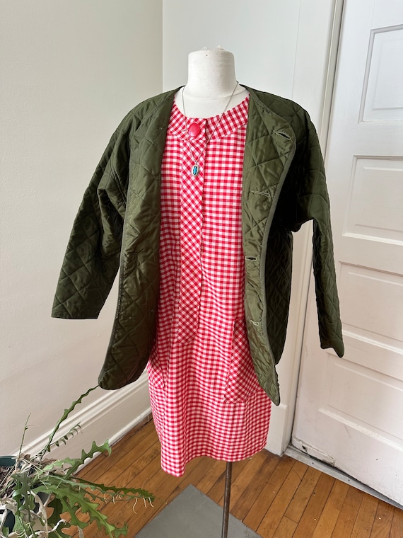 Vintage Quilted Army Liner Jacket - image 1