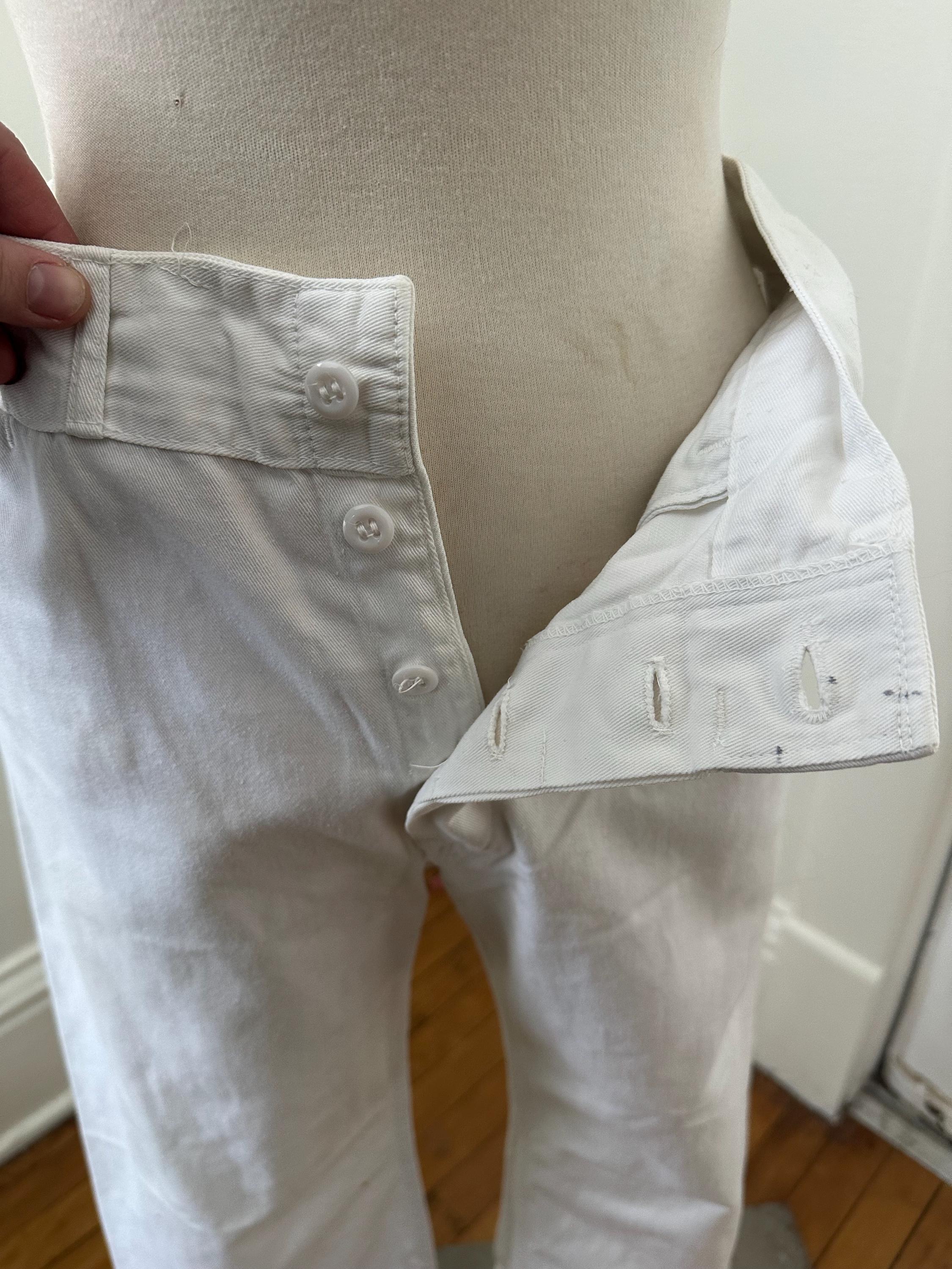 1940s / 50s White US Navy Flare Sailor Pants - Etsy