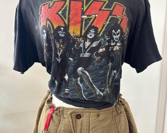 タレントグッズ USA製 KISS キス DESTROYER 20周年 バンドT Tシャツ