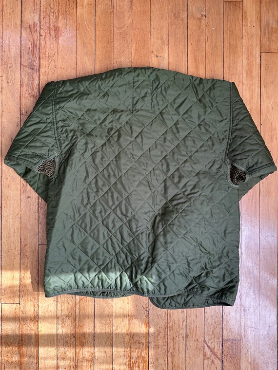 Vintage Quilted Army Liner Jacket - image 6