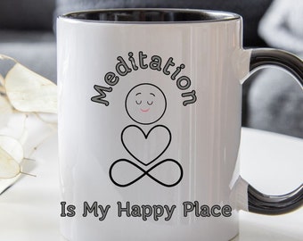 Meditation Is My Happy Place (Gray)