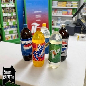 1:12 2ltr fizzy drinks cola ,lemonade