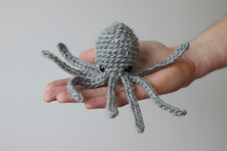pink and grey reversible octopus