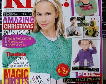 Let's Knit magazine, knitting magazine, crafting magazine, DIY magazine, back issues, knitting patterns