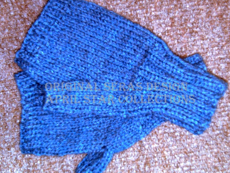 Hand knit Aran fingerless gloves Aran fingerless gloves Etsy