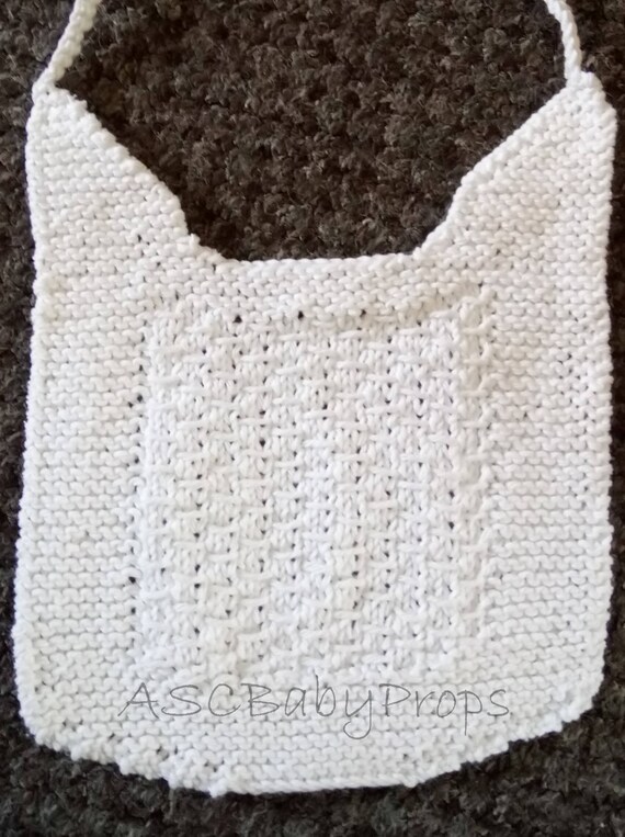 knitted bib