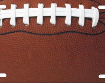 personalized Football sport teams custom novelty aluminum license plate car tag Any team