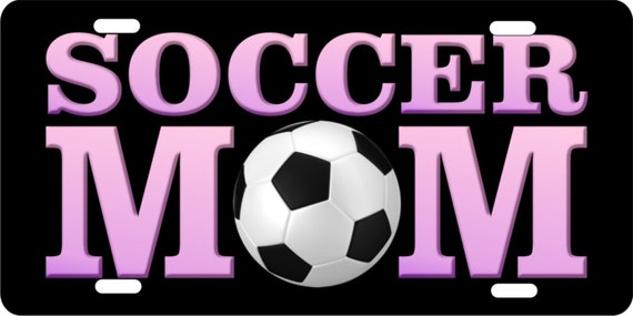 Soccer Mom Personalized Novelty Front License Plate Decorative Etsy