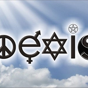 Coexist personalized novelty license plate front plate