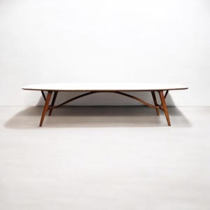 Mid Century Surfboard Coffee Table by John Van Koert for Drexel