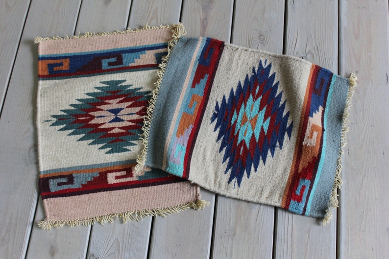 PAIR of KILIM Wall Hanging Decor Vintage Wool Tapestry Etsy