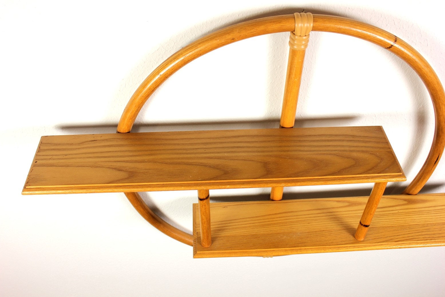 □ RETRO / ラタン材・60' / Round Shelf □