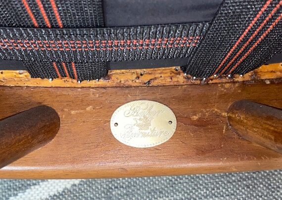 Finn Juhl 45 Teak Frame Chair by Baker Mid Century Modern Retro