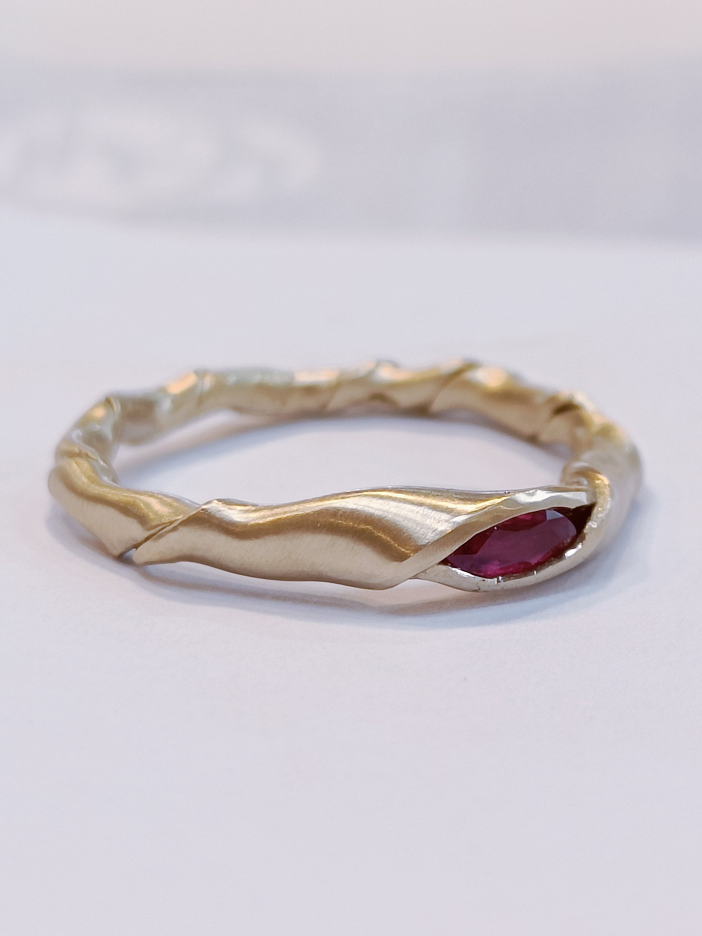 gold ruby ring stackable gold ring july ring natural... 14K Yellow Gold Ruby Ring, July Birthstone Ring, Gold Ruby Stone Ring ...