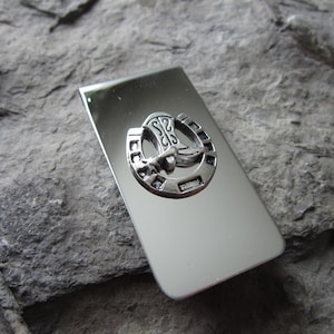 Cowboy Boot, Horseshoe Stainless Steel Money Clip - Father&#39;s Day Gift - Southwestern - Western - Cowboy - Dad Gift- Father&#39;s Day