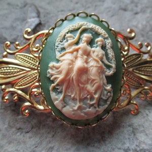 Cameo Barrette - Etsy display picture 2