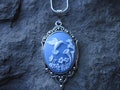 Choose Color - Hummingbird Cameo Pendant Necklace - Bird, Hummingbird Lover, Collector - Gift