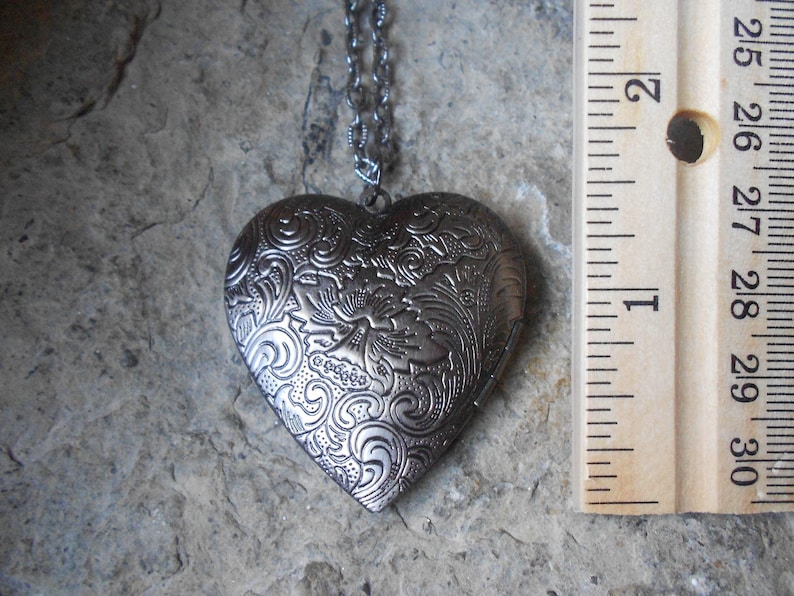 Vacation Photos Turtle Cruise High Quality Tropical Sea Turtle Dark Silver Plated Heart Locket Tortoise Keepsakes