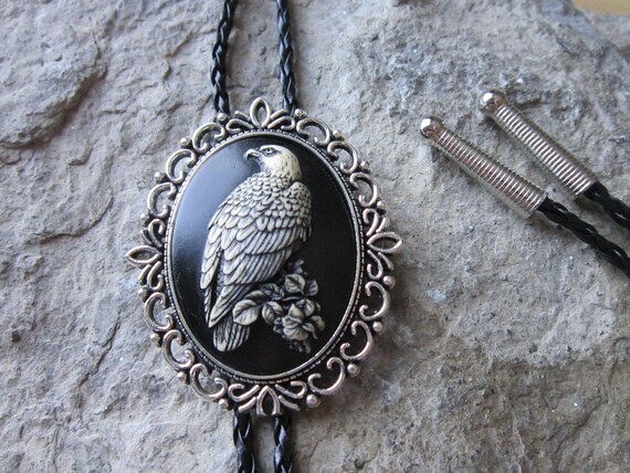 Bald Turquoise Eagle Southwestern Sterling Silver Bird Necklace Bald Turquoise Eagle Southwestern Sterling Silver Bird Necklace