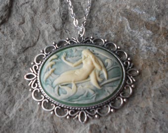 Elija verde, púrpura, azul - sirena colgante collar - gran calidad - regalo de amante del caballo - Tropical, vacaciones, cruceros, verano