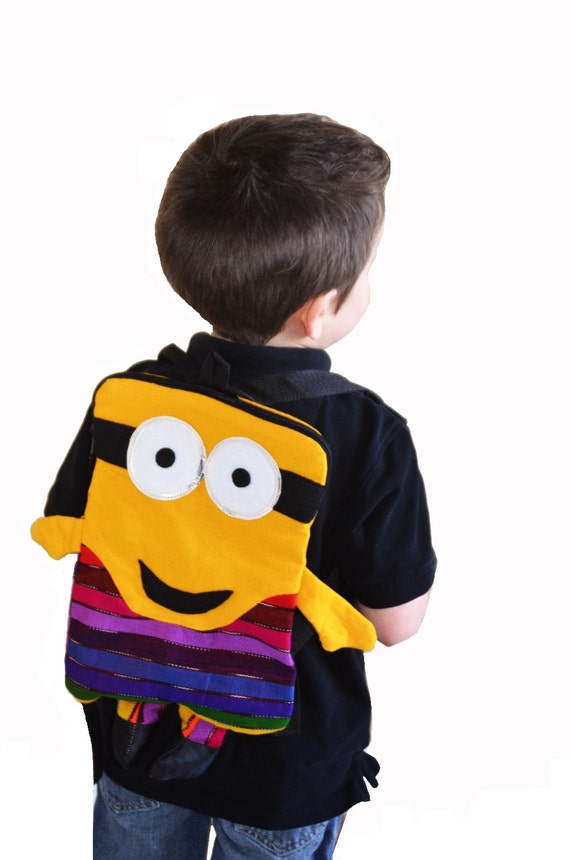 Despicable Me Backpack - Minions Goggles 12 Small Boys Girls Toddler