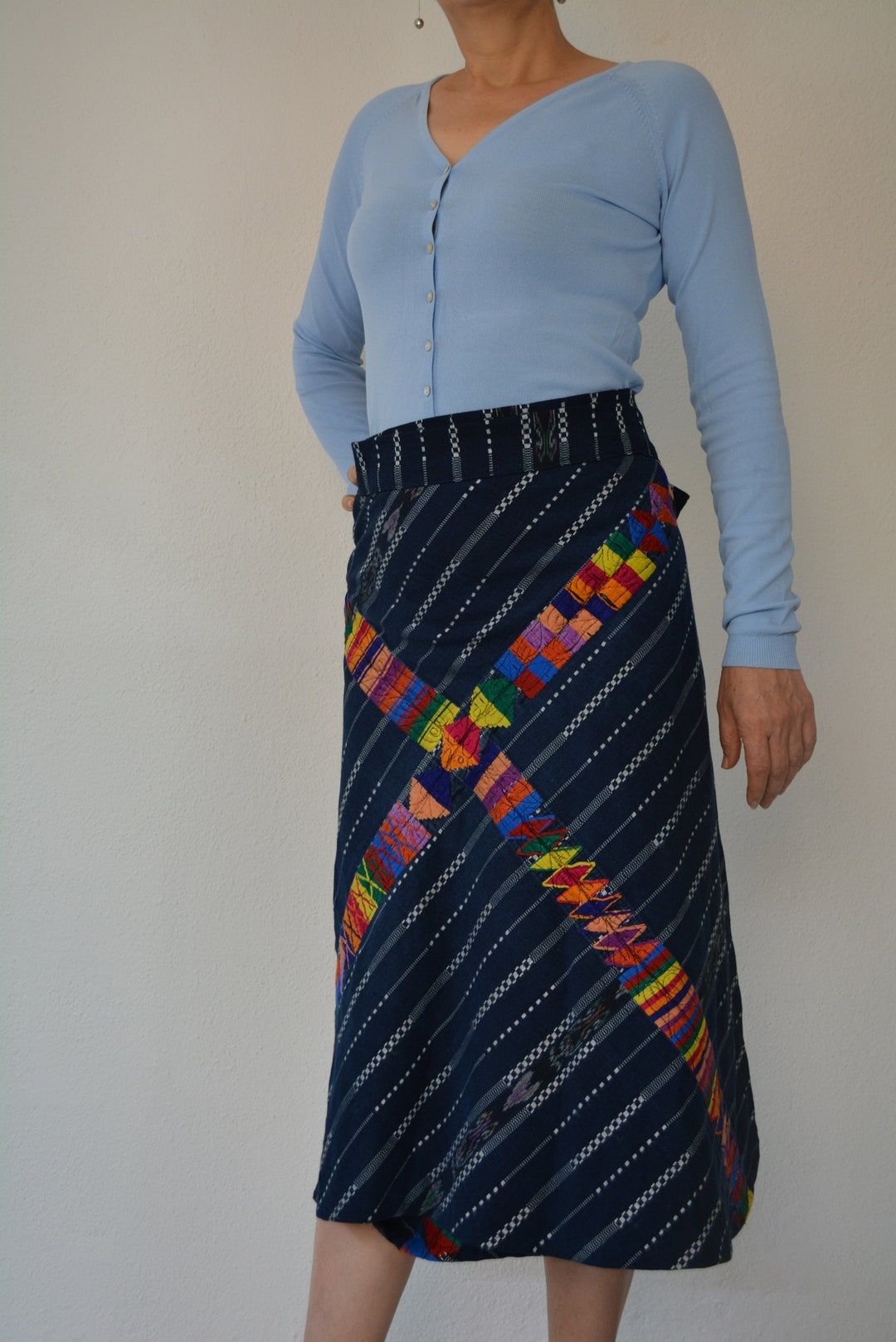 スカート vintage Guatemala hand stitch skirt vintage Guatemala hand stitch skirt