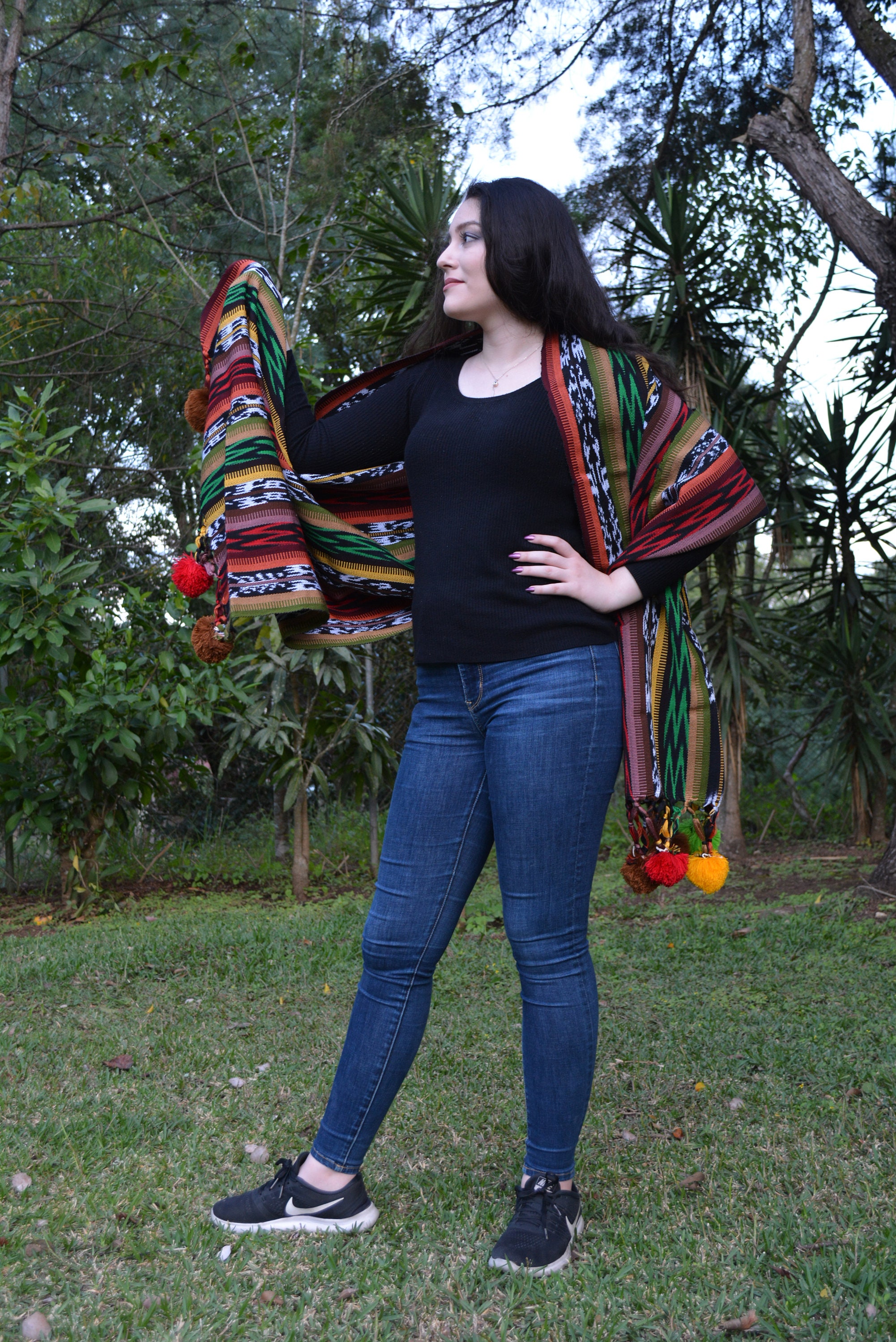 SALE 12/2(mon)までエルメス　Hermes cotton shawl Hermès Coupons Indiens Cashmere Silk Shawl 140cm