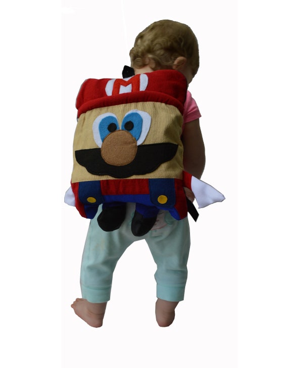 Mario backpack kid hot sale