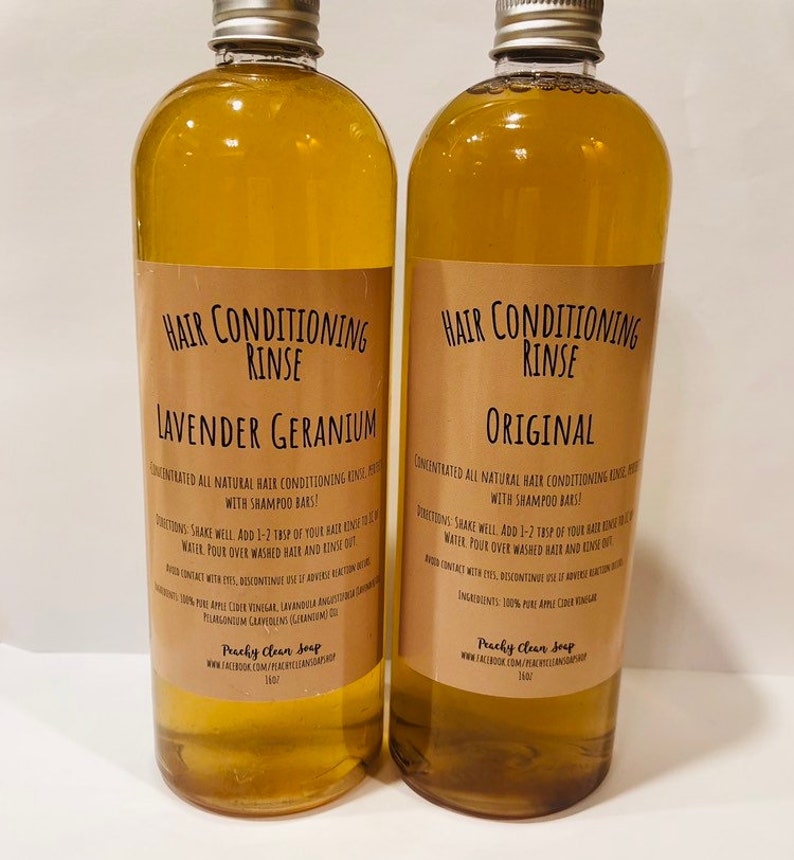 Hair Conditioning Rinse Natural Hair Conditioner To Go With Etsy