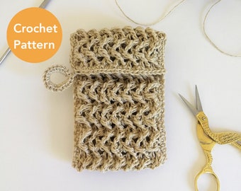 Soap Bag Crochet Pattern Soap Saver, Soap Sack Pattern, Spa Crochet Pattern, Crochet Bathroom Pattern, Chevron Crochet Pattern
