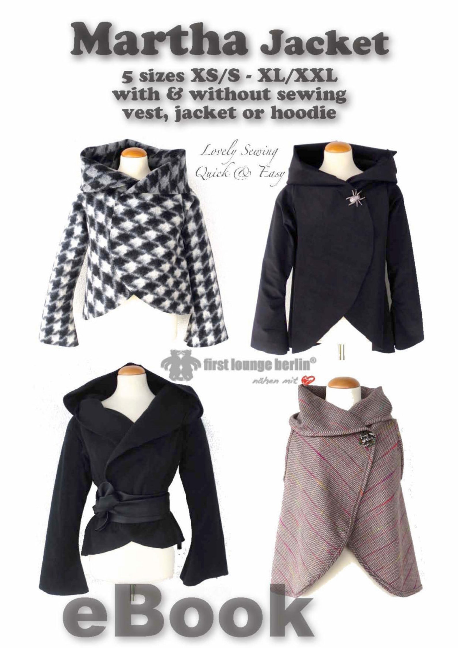 Martha | High-Neck Buttoned Jacket