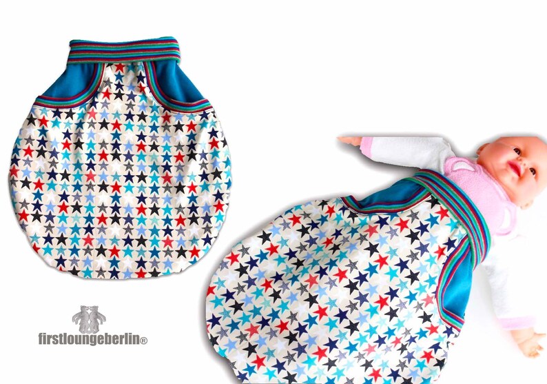 Baby Pucky Pucksack pattern & sewing instructions in 5 sizes from firstloungeberlin image 4