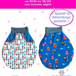 Baby Pucky Pucksack pattern & sewing instructions in 5 sizes from firstloungeberlin image 2