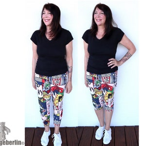 LEA Damen Hose Lieblingshose Jogger für Sommer Winter eBook Schnittmuster einfach Nähen viele Varianten möglich von firstloungeberlin Bild 5