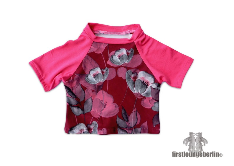 JO Kids Kinder T-Shirt mit Raglanärmel Unisex Sommer Oberteil Kindershirt Schnittmuster nähen PDf eBook firstloungeberlin Jungs Mädchen Top Bild 3